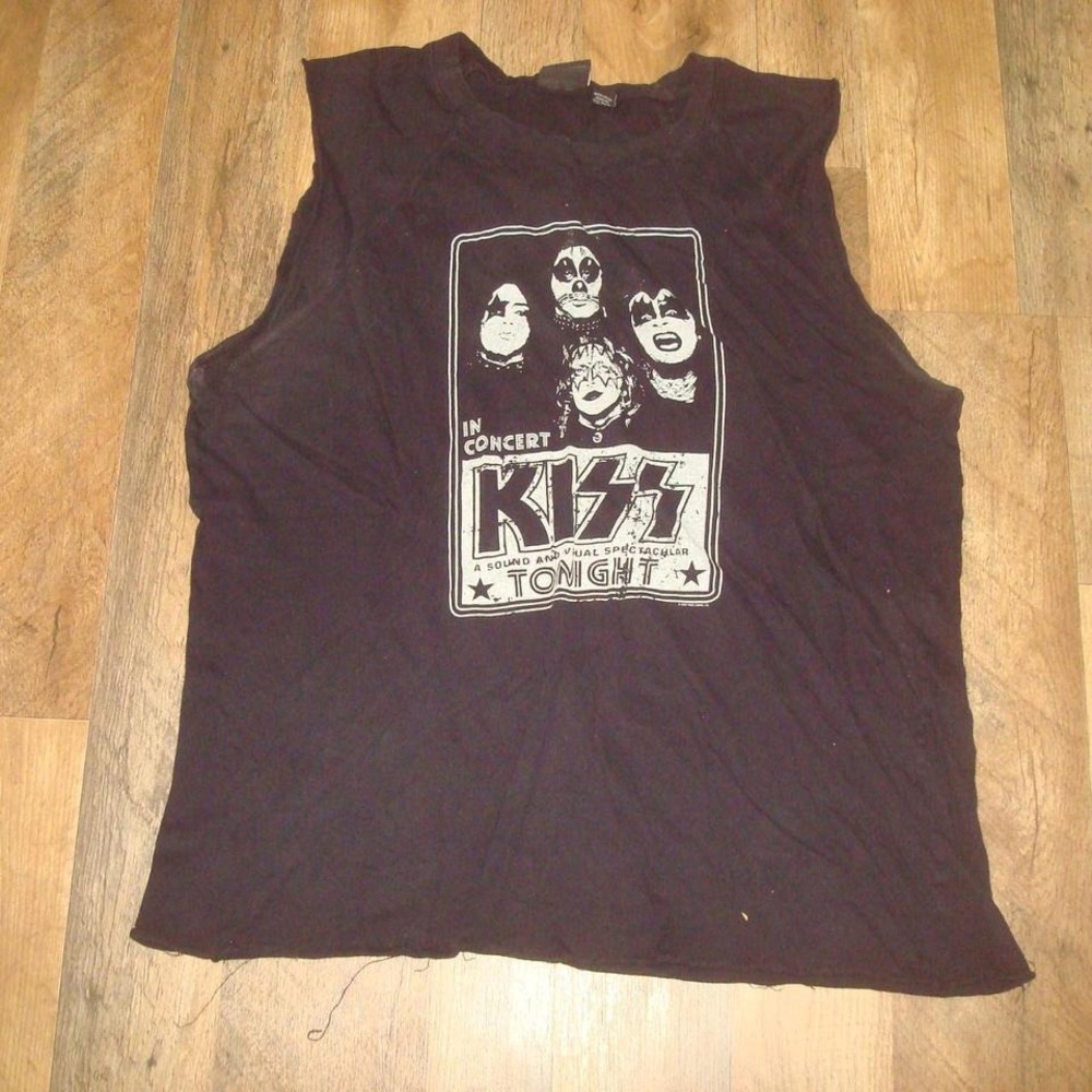 KISS‎ 2005 VINTAGE IN CONCERT SHIRT SLEEVELESS RARE